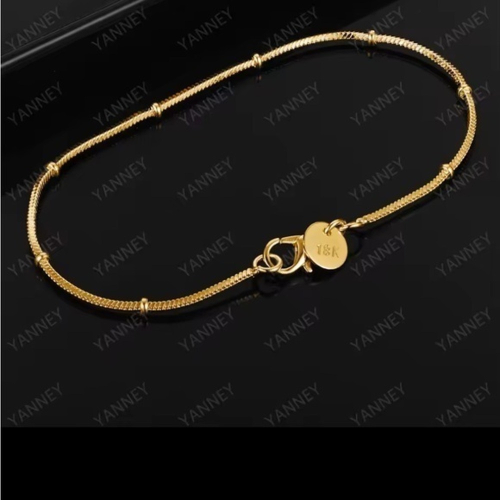 New .925 Bracelet with 18k